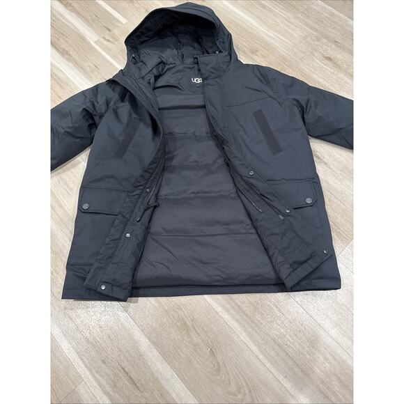 UGG Australia Men's Butte Parka 2.0 3-in-1 Jacket Tarr Black Size XXL MSRP $698 - Picture 12 of 16
